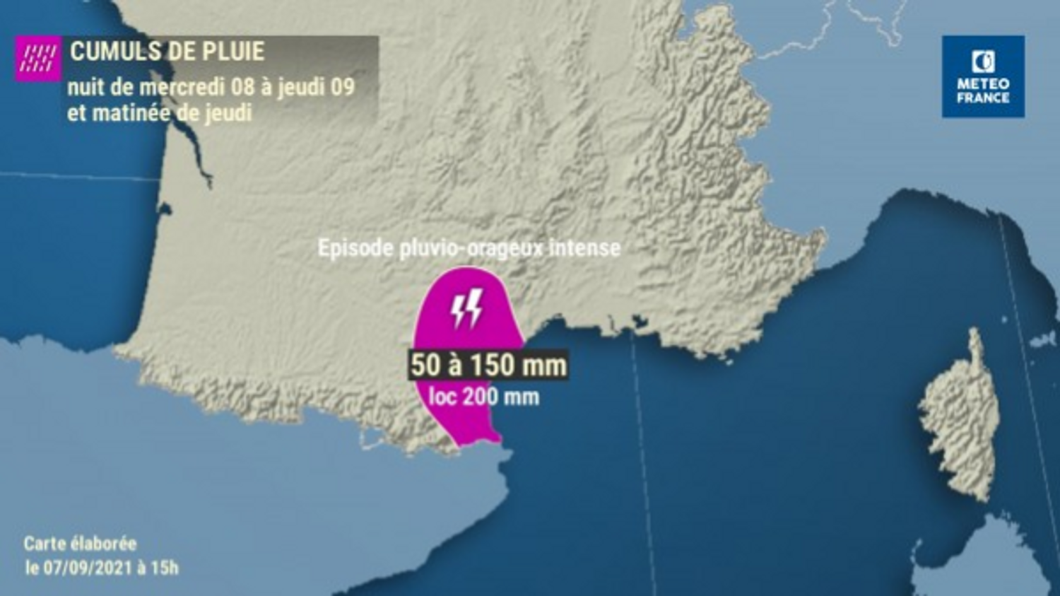 météo mercredi soir